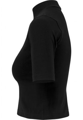 Top with turtleneck neck lady