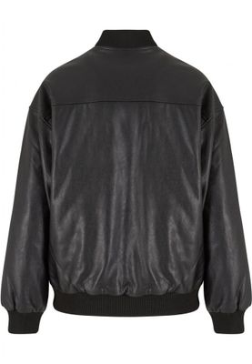 Elegant leather jacket for women with a stylish design