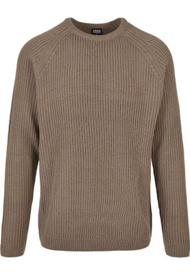 Ribbed Raglan Sweater