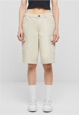 Cargo bermuda shorts - women's