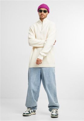 Rib Basic Half zip Troyer