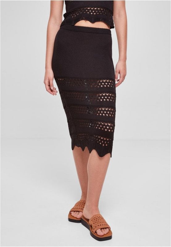 Crocheted Women's Skirt 3/4