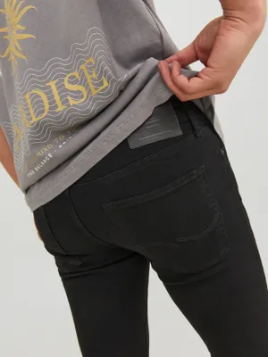 Svarta skinny fit jeans herr - LIAM