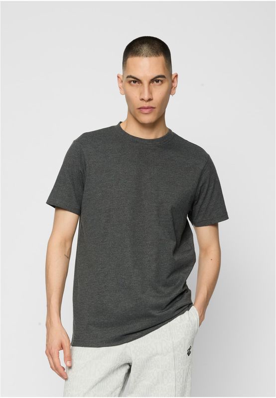 Basic Tee T-shirt för herr – charcoal