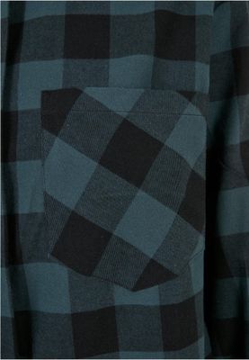 Oversize flannel dress - ladies