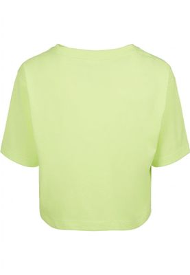 Short lime t-shirt oversize ladies