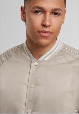 randig mudd Bomberjacka för herr – chalkdust