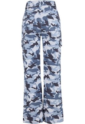 Byxor med kamouflage mönster – blue camo