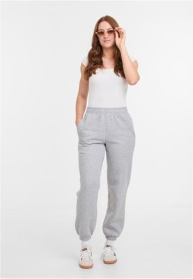 Ladies Basic Essential Sweatpants för dam – heathergrey