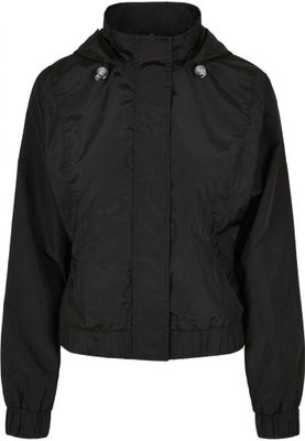 Shiny women's jacket in nylon