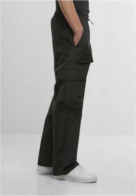 Byxor för herr med fickor på sidan regular – svart