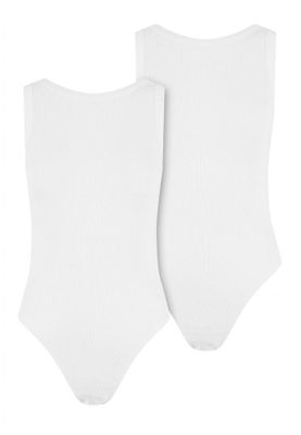 Ribbed sleeveless body - ladies - 2-pack