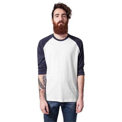 Contrast 3/4 t-shirt