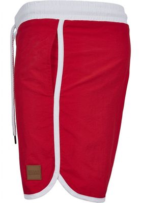 Retro Swimwear Red/White Mens
