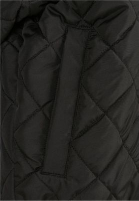 Oversize quiltad bomberjacka dam