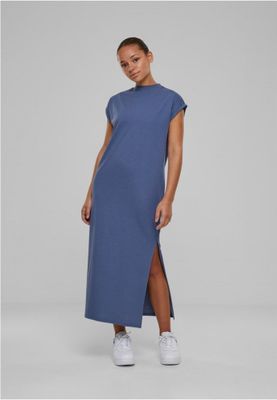 Simple long dress with short sleeves