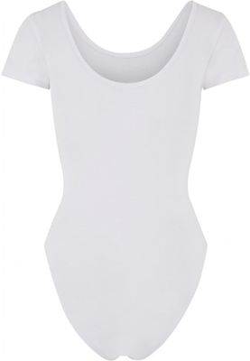 Dame bodysuit i stretchy bomuldsstof