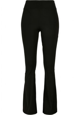 Ladies Recycled High Waist Flared Leggings
