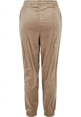 Ladies High Waist Ballon Velvet Sweat Pants