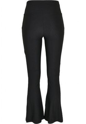 Boot cut leggings lady
