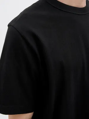Loose fit T-shirt med rund hals - herr