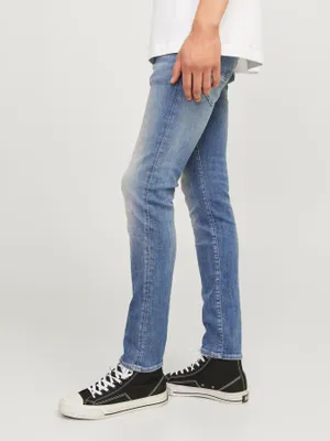 Slim fit jeans GLENN fox för herr – blue denim