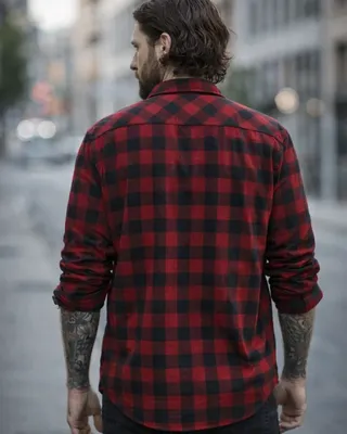 Flannel shirt men