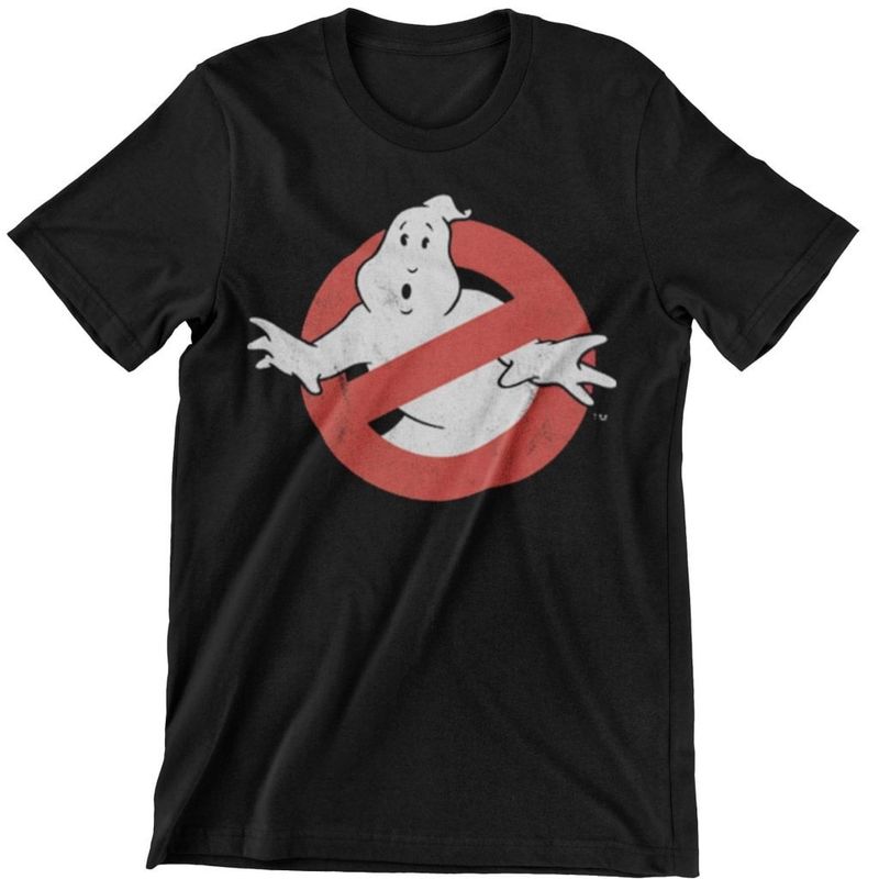 Ghostbusters Distressed Logo Barn T-Shirt