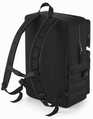 MOLLE backpack - No Excuses fabric patch