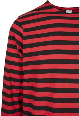 Randig longsleeve herr