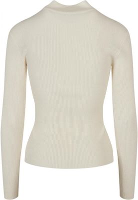 Ladies Rib Knit Turtelneck Sweater