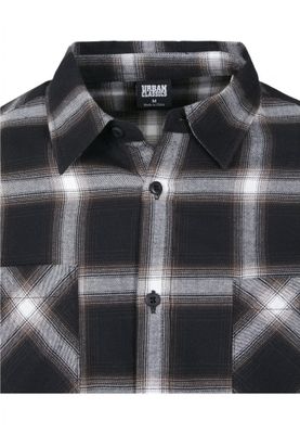 Checkered flannel shirt