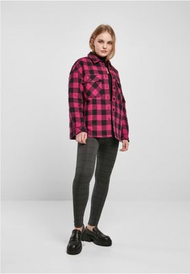 Ladies Flanell Padded Overshirt