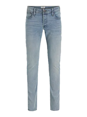 Ljusblå slim fit jeans herr - GLENN