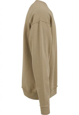 Oversized sweatshirt open edge