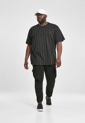Oversize pinstripe T-shirt