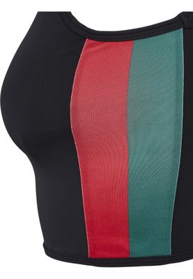 Sport top with zipper ladies