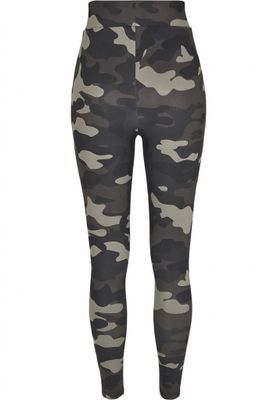 Camo leggings with high waist