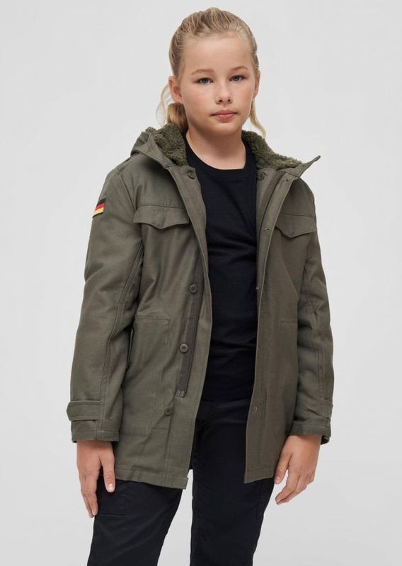 BW parka Olive green - Child