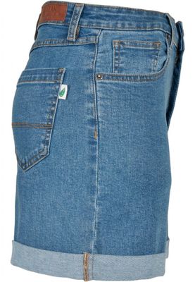 Ladies Organic Stretch Denim 5 Pocket Shorts