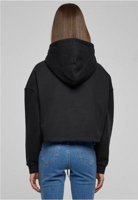 Kort oversized hoodie dam