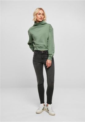 Ladies Mid Waist Skinny Jeans
