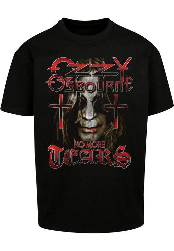 Ozzy Osbourne ansikte, No More Tears Ozzy Osbourne No More Tears T-shirt för herr – svart