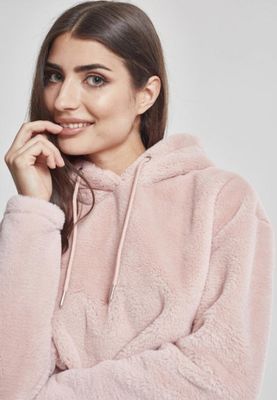 Ladies Oversize Short Teddy Hoody