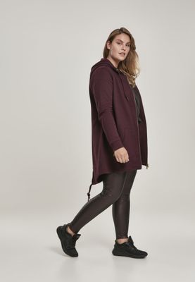 Long ziphoodie lady
