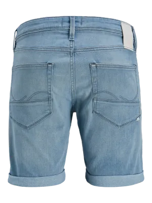 Blå jeansshorts i klassisk regular fit