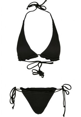 Ladies Rib Babylock Triangle Bikini