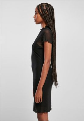 Ladies Mesh Double Layer Dress