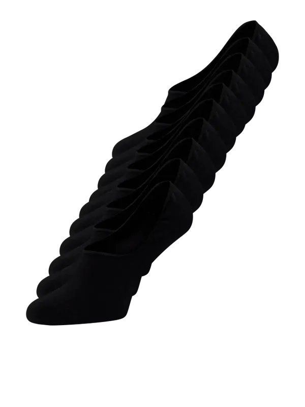 Svarta låga strumpor – 10-pack herrsockor i Bomull