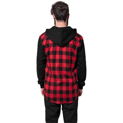 Rutig Flanell Ziphood
